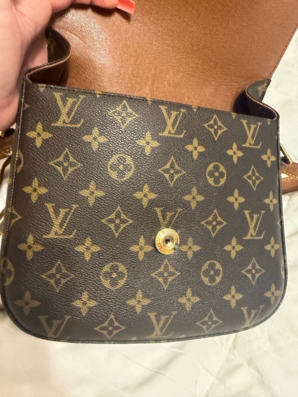 💯AUTHENTIC Louis Vuitton Monogram Saint Cloud Cross Bag - Picture 3 of 16